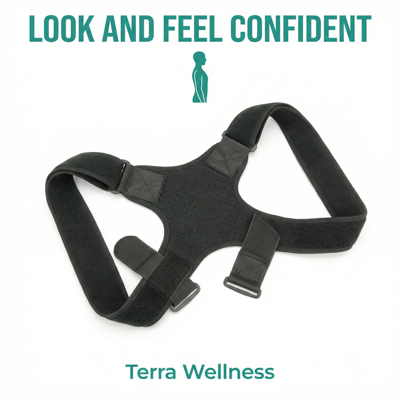 Posture Corrector - Stand Taller, Eliminate Back Pain