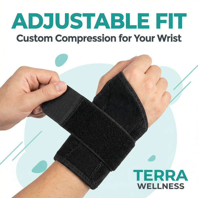 Wrist Support Brace - Relieve Pain, Restore Movement
