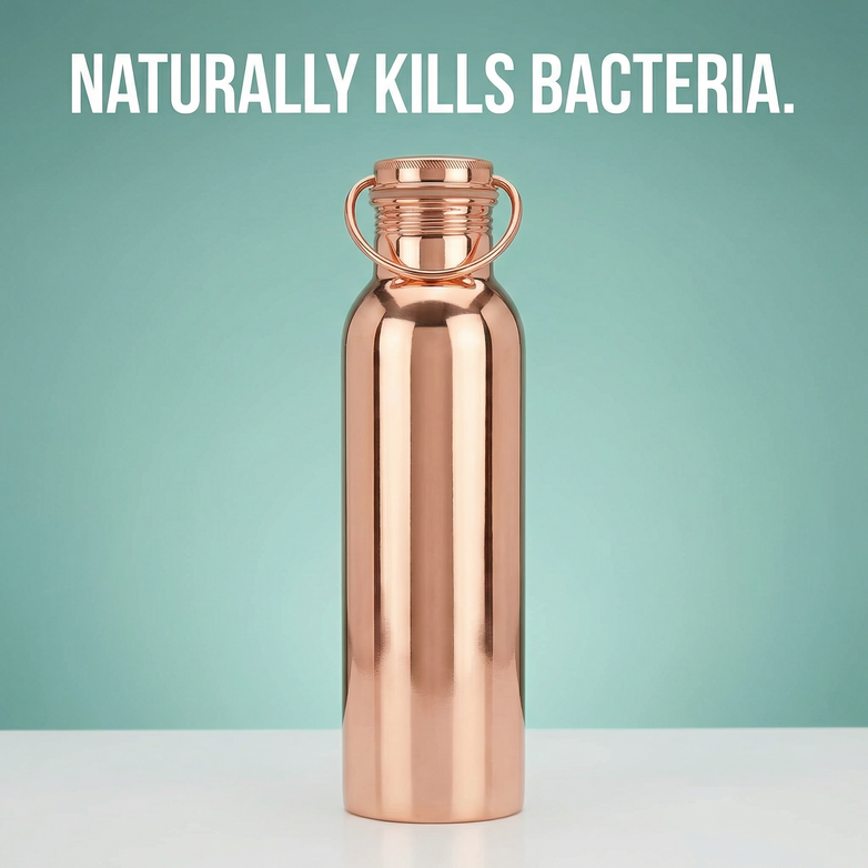 Copper Water Bottle - Boost Immunity, Elevate Your Hydration