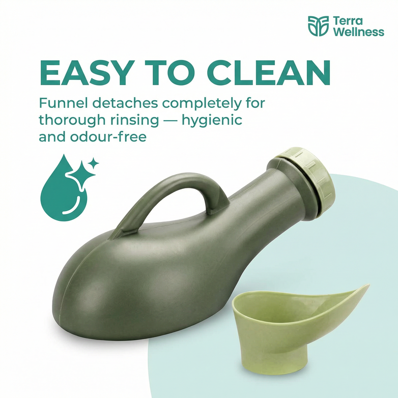 Portable Travel Urinal - Go Anywhere, Anytime, Leak-Free