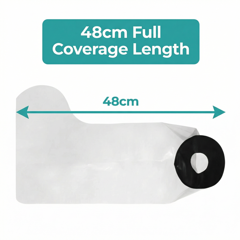 Leg Cast Protector - Stay Dry, Shower Freely, Reuse Endlessly