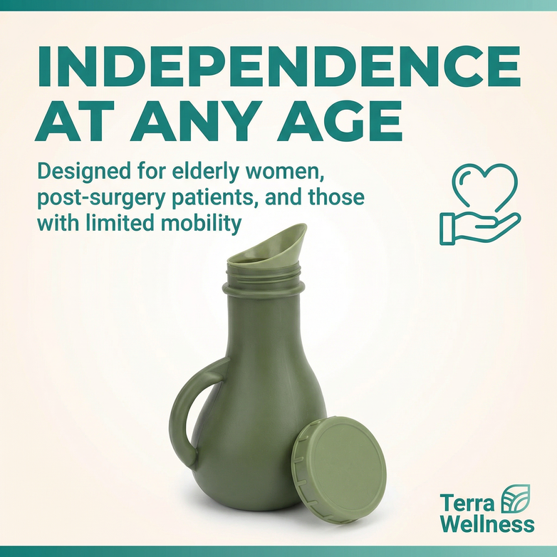 Portable Travel Urinal - Go Anywhere, Anytime, Leak-Free