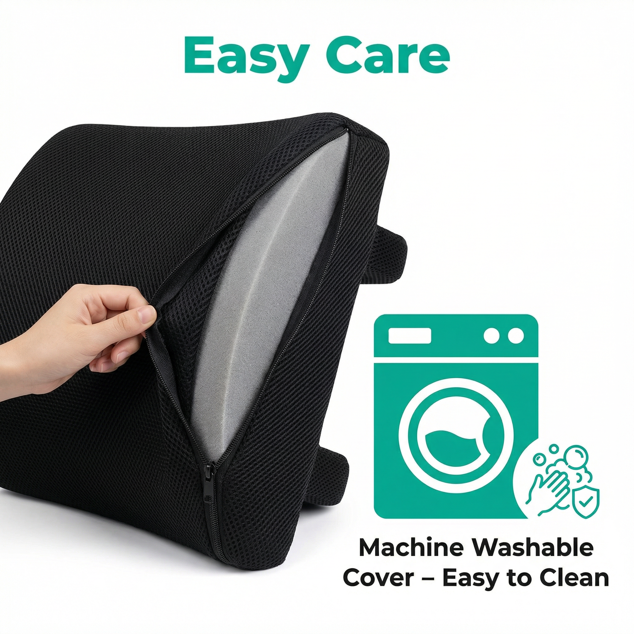 Lumbar Support Cushion - Relieve Back Pain, Improve Posture