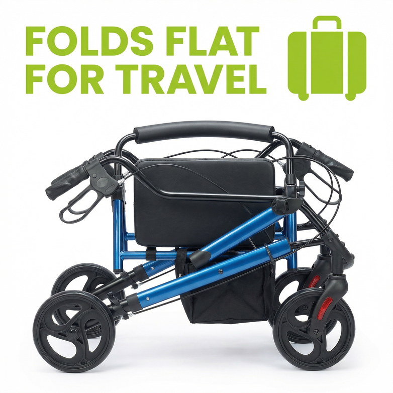 Rollator Walker  – Improve Stability, Walk With Confidence, Walking Frame