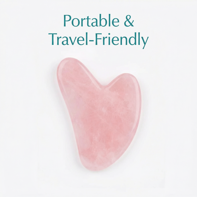 Jade Gua Sha Tool — Sculpt, Depuff & Glow Naturally