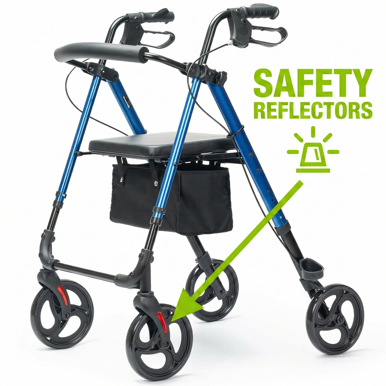 Rollator Walker  – Improve Stability, Walk With Confidence, Walking Frame