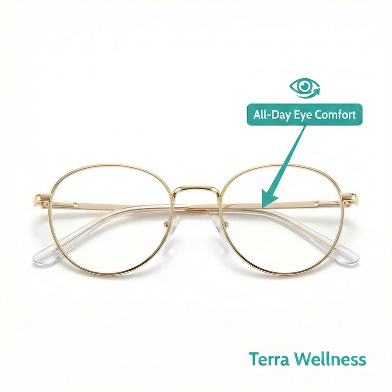 Blue Light Glasses — Block Eye Strain, Sleep Better Tonight