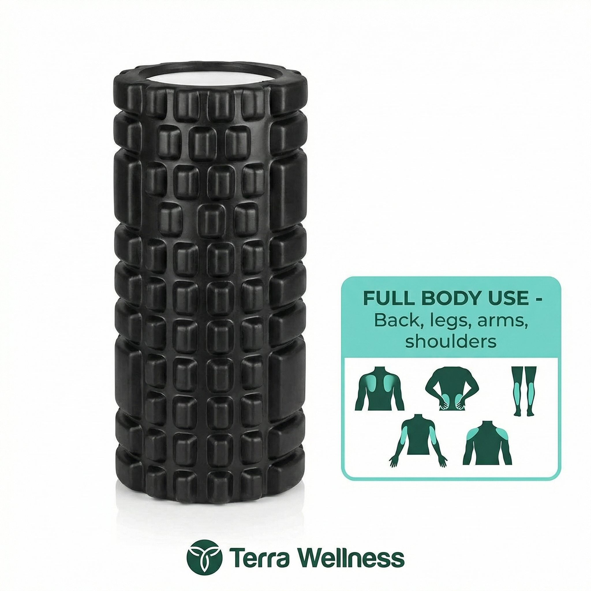 Pilates Foam Roller - Release Tension, Boost Recovery