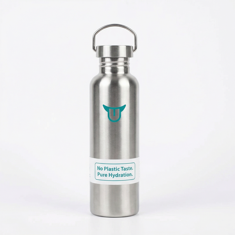 Stainless Steel Water Bottle — Stay Hydrated, Hit Your Goals Daily
