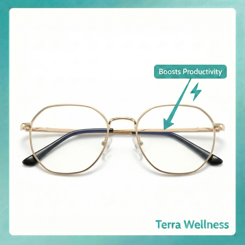 Blue Light Glasses — Block Eye Strain, Sleep Better Tonight