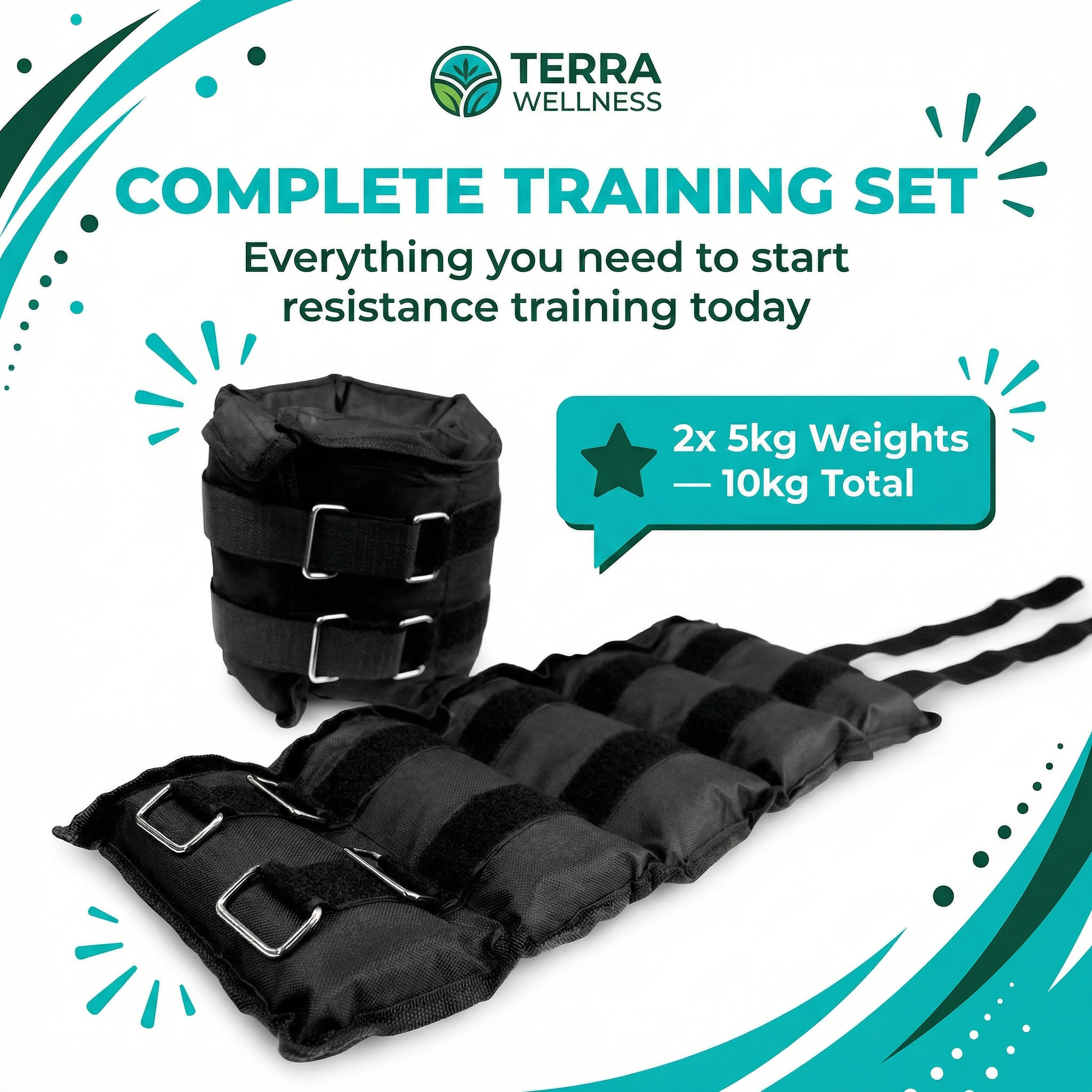 Adjustable Ankle Weights - Build Strength, Boost Results