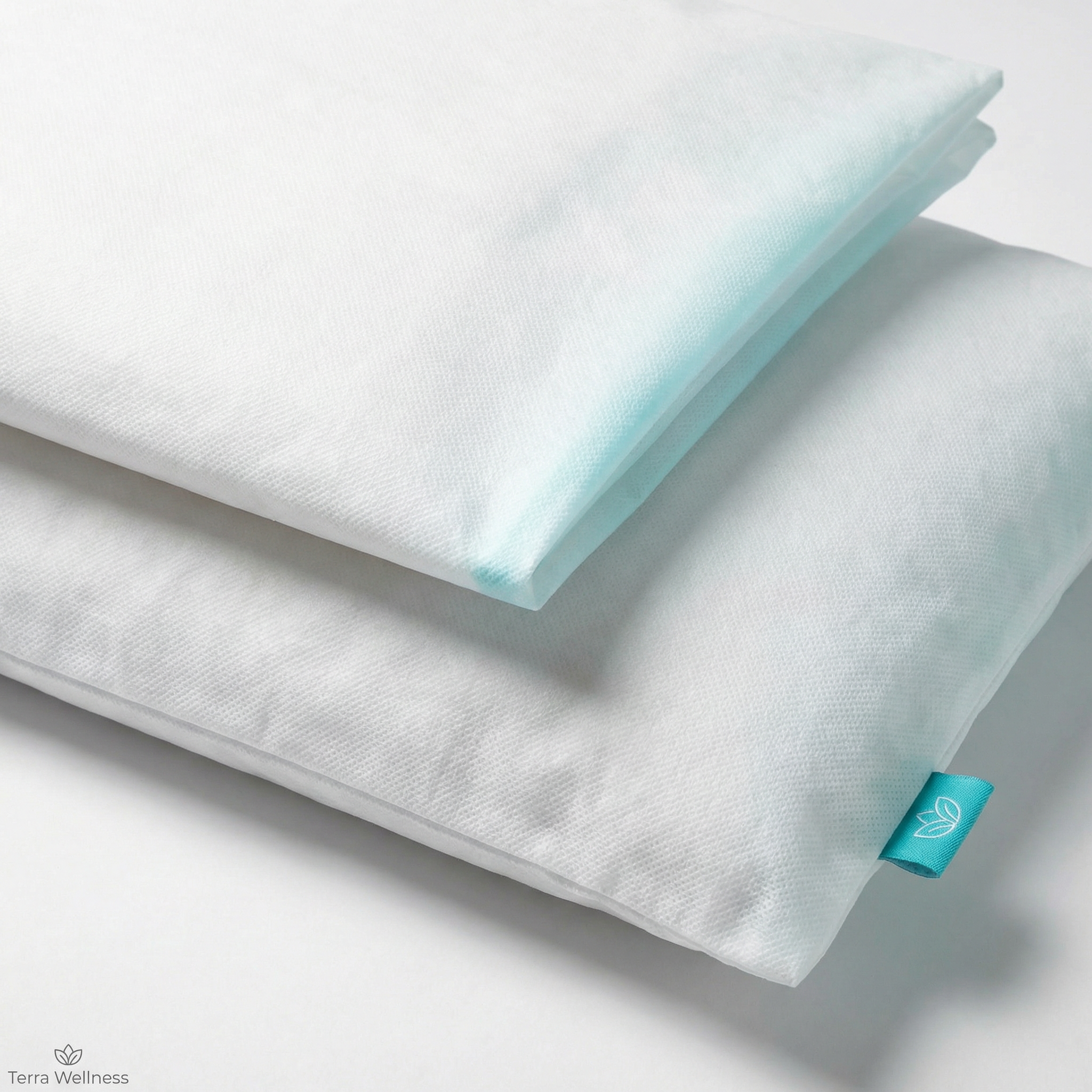 Waterproof Pillow Protectors (2-Pack) - Block Allergens, Sleep Cleaner