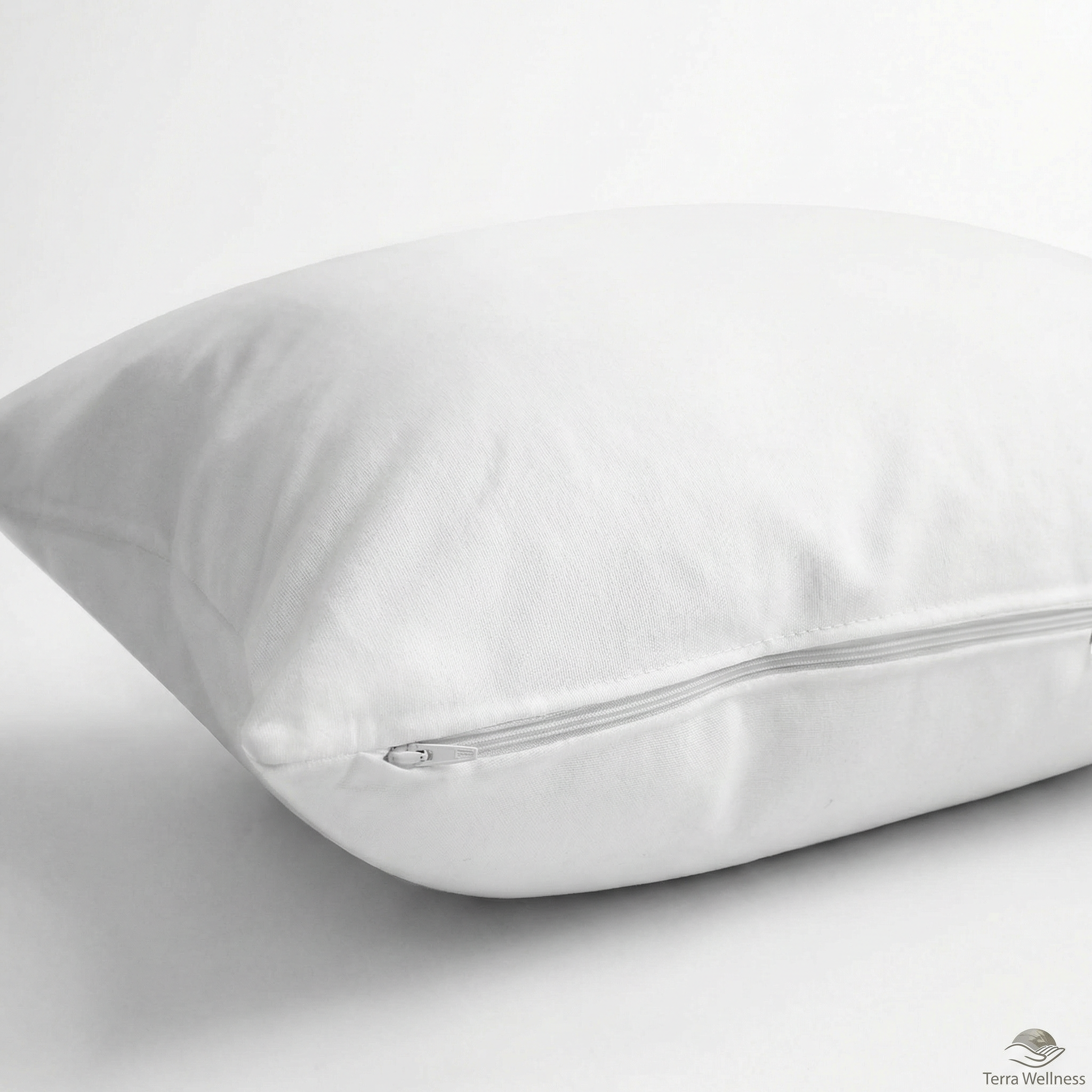 Waterproof Pillow Protectors (2-Pack) - Block Allergens, Sleep Cleaner