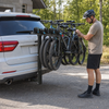 4-Bike Hitch Rack - Secure Quad Transport, Easy Fold Access