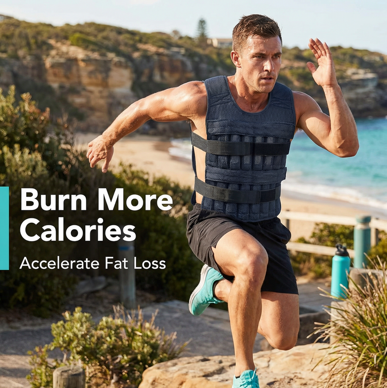 Weighted Vest 20kg - Build Strength, Burn More Calories
