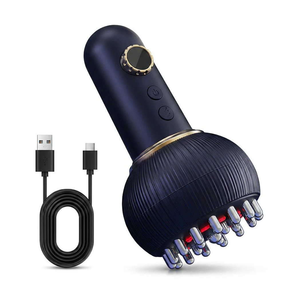 Electric Body Massage Brush - Drain Lymph, Tone & Sculpt