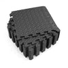 Pack of rolled gym mats with EVA foam construction for durable floor coverage