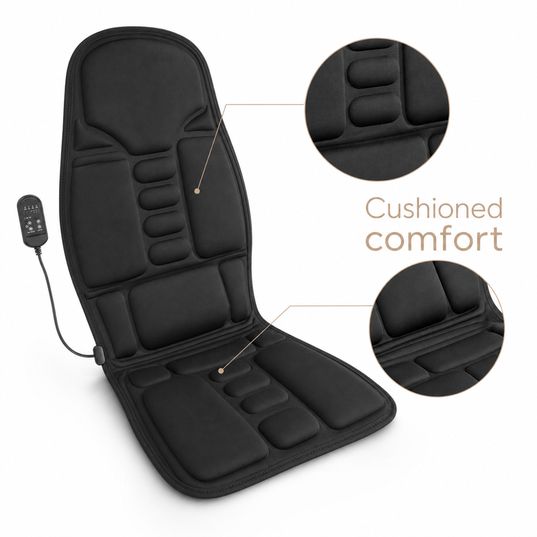 Massage Chair Pad - Alleviate Muscle Pain, Relieve Daily Stress