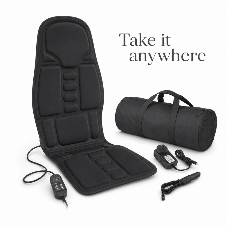 Massage Chair Pad - Alleviate Muscle Pain, Relieve Daily Stress
