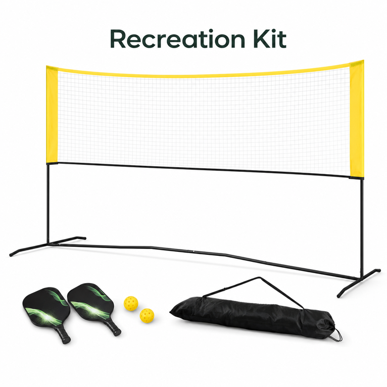Pickle Ball Set - Play Anywhere Fast, Setup In Seconds