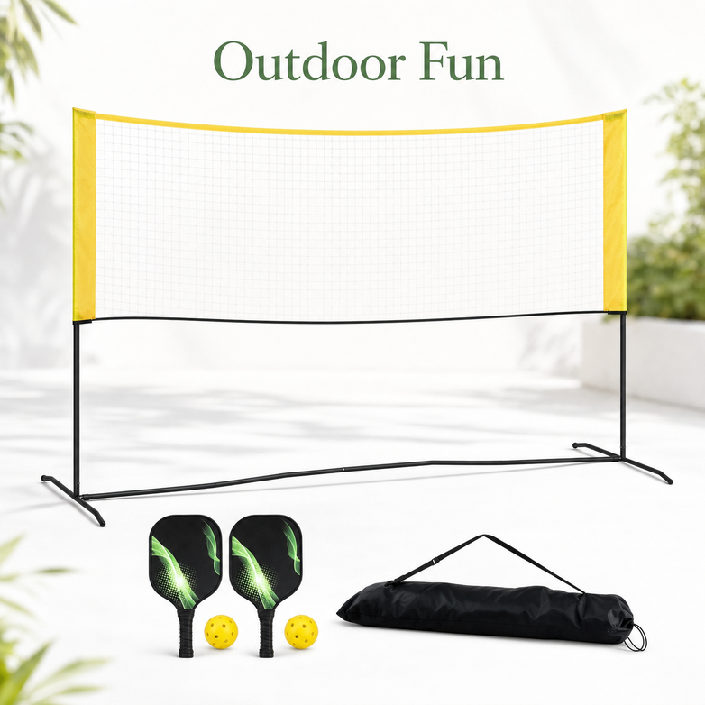Pickle Ball Set - Play Anywhere Fast, Setup In Seconds