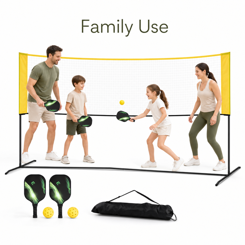 Pickle Ball Set - Play Anywhere Fast, Setup In Seconds