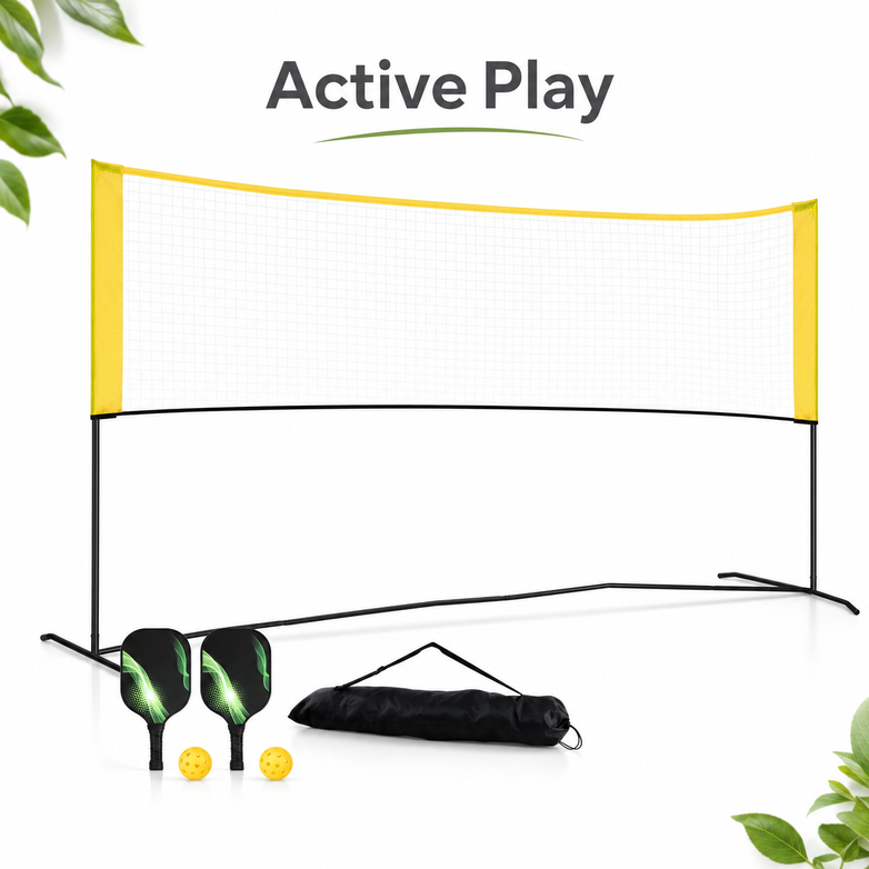 Pickle Ball Set - Play Anywhere Fast, Setup In Seconds