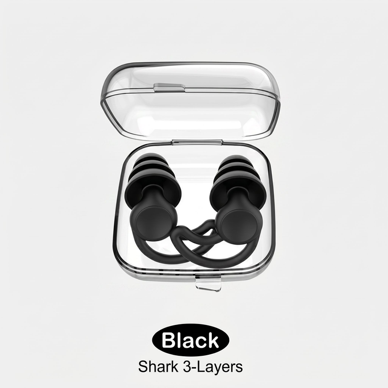 Silicone Ear Plugs - Block Harsh Noise, Sleep In Peace