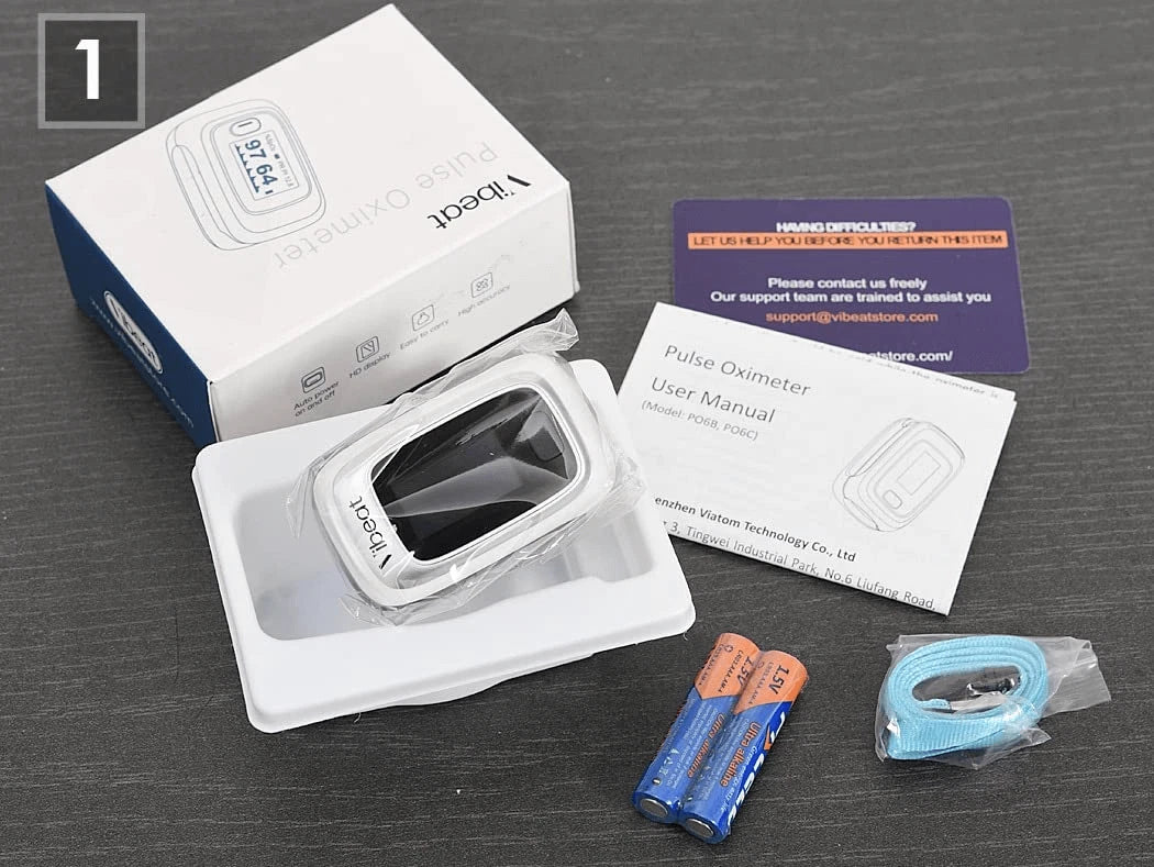 Pulse Oximeter – Track Blood Oxygen, Monitor Heart Rate