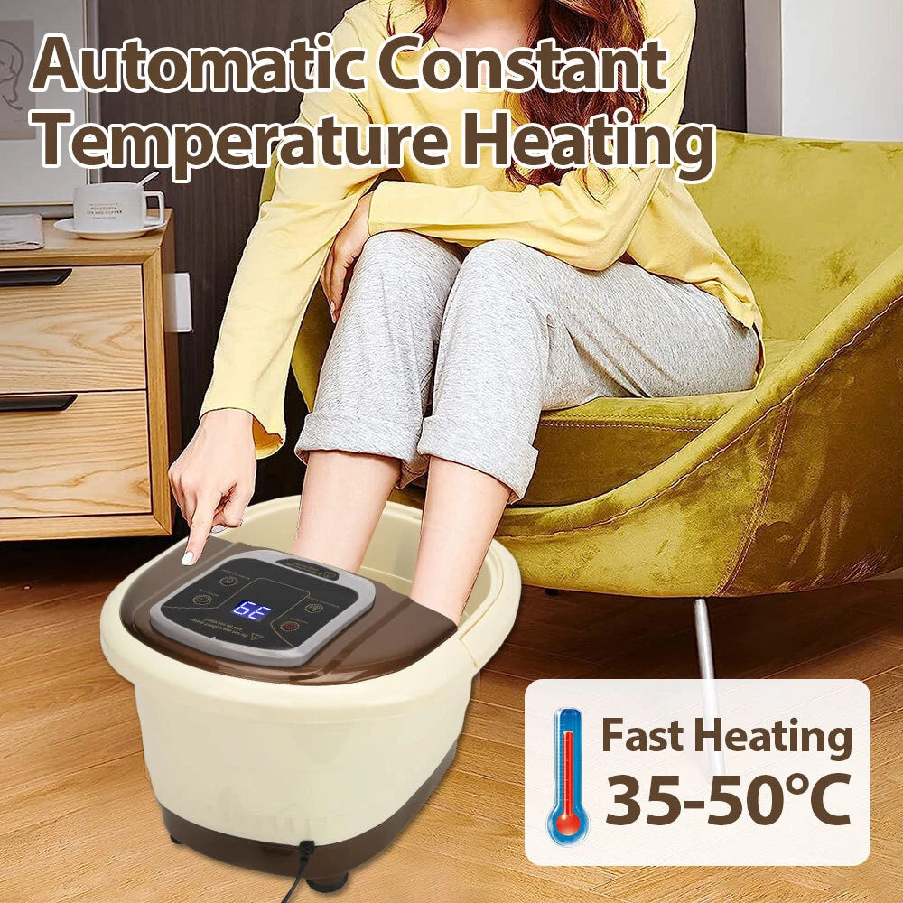Foot Spa Massager – Relieve Deep Muscle Tension, Boost Circulation, Unwind Faster