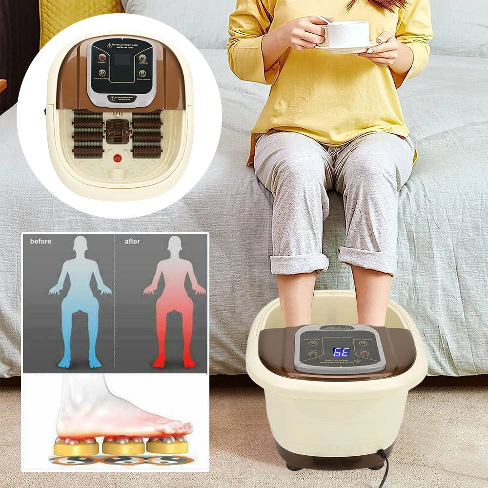 Foot Spa Massager – Relieve Deep Muscle Tension, Boost Circulation, Unwind Faster