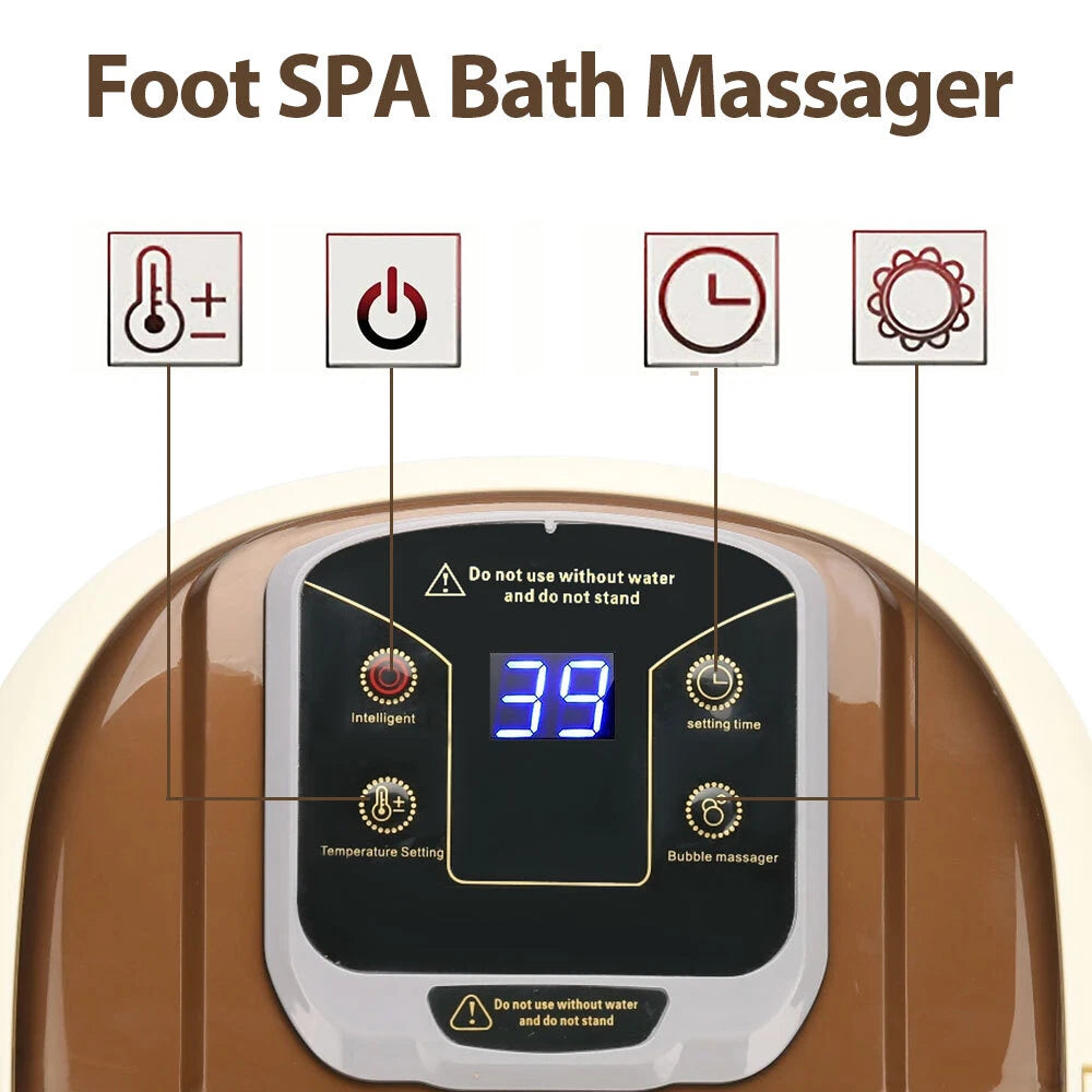 Foot Spa Massager – Relieve Deep Muscle Tension, Boost Circulation, Unwind Faster