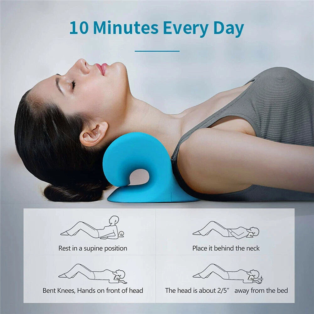 Cervical Neck Stretcher - Relieve Pain Fast, Restore Alignment