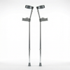 Forearm Elbow Crutches (Pair) - Adjustable, Heavy-Duty Support up to 160kg