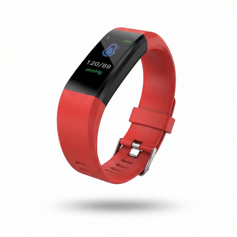 Smart Fitness Bracelet — Track Heart Rate, Sleep & Steps Daily