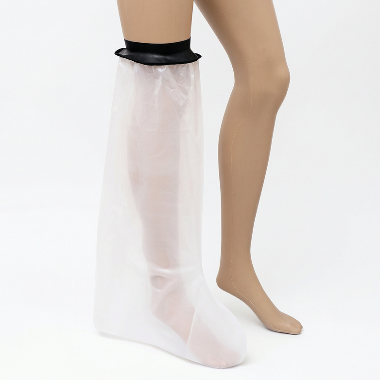 Leg Cast Protector - Stay Dry, Shower Freely, Reuse Endlessly