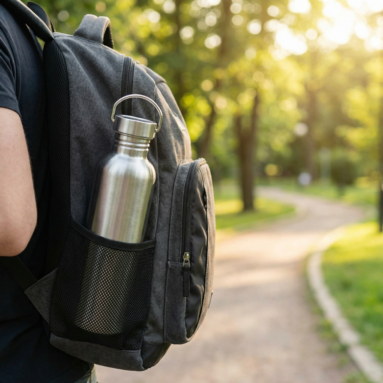 Stainless Steel Water Bottle — Stay Hydrated, Hit Your Goals Daily