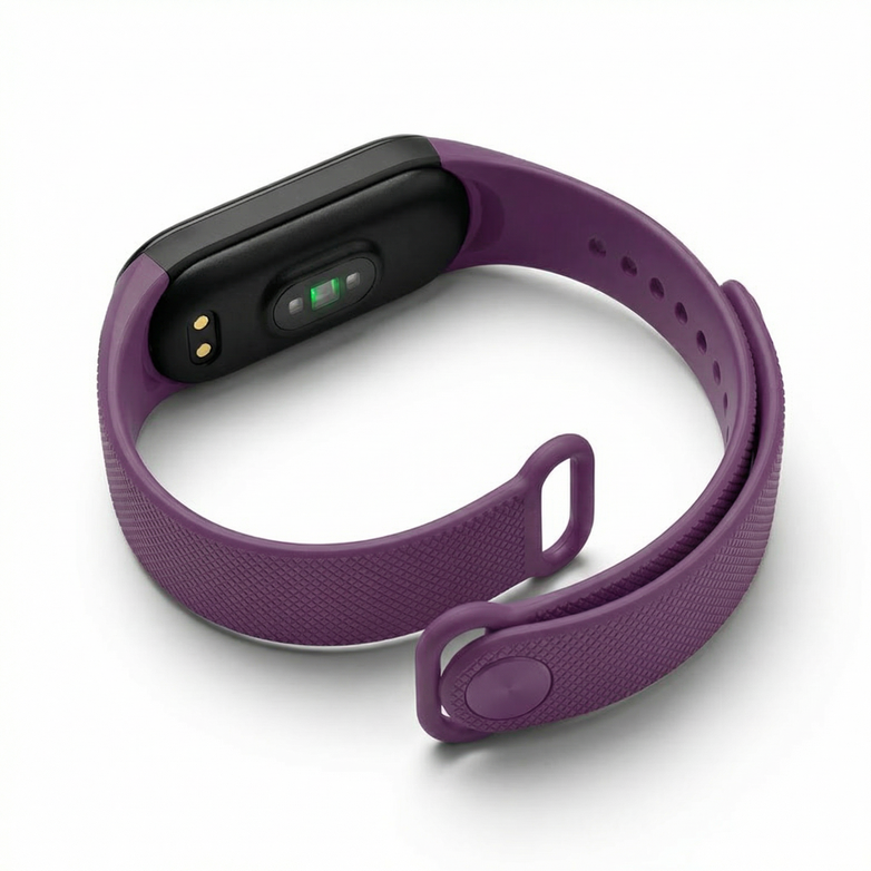 Smart Fitness Bracelet — Track Heart Rate, Sleep & Steps Daily