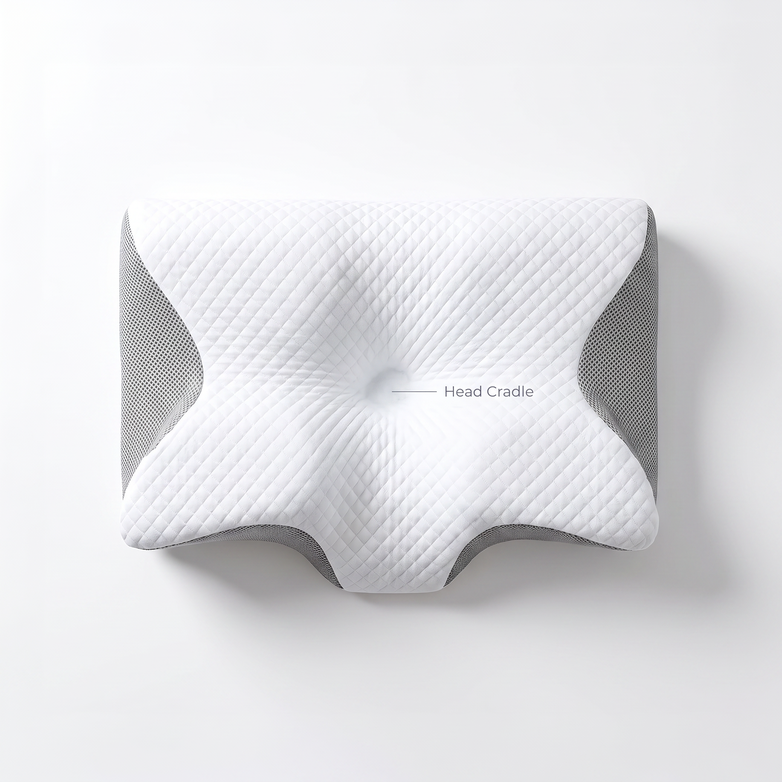 Butterfly Pillow - Align Your Spine, Reduce Snoring, Sleep Better