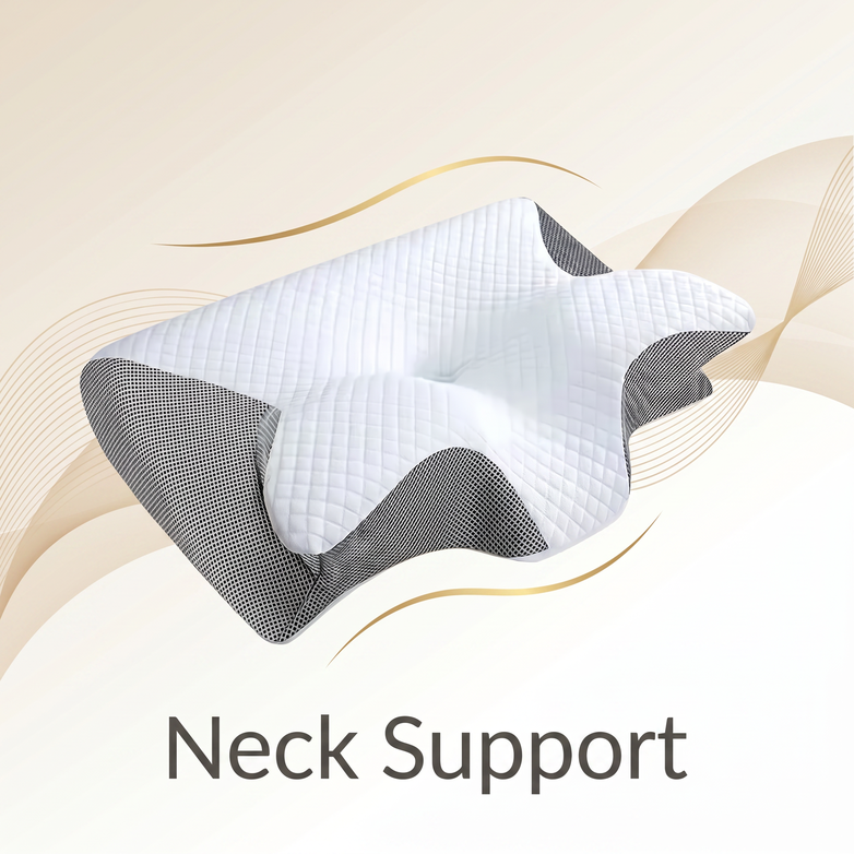 Contour Cervical Pillow - Align Spine Architecture, Erase Morning Stiffness Fast