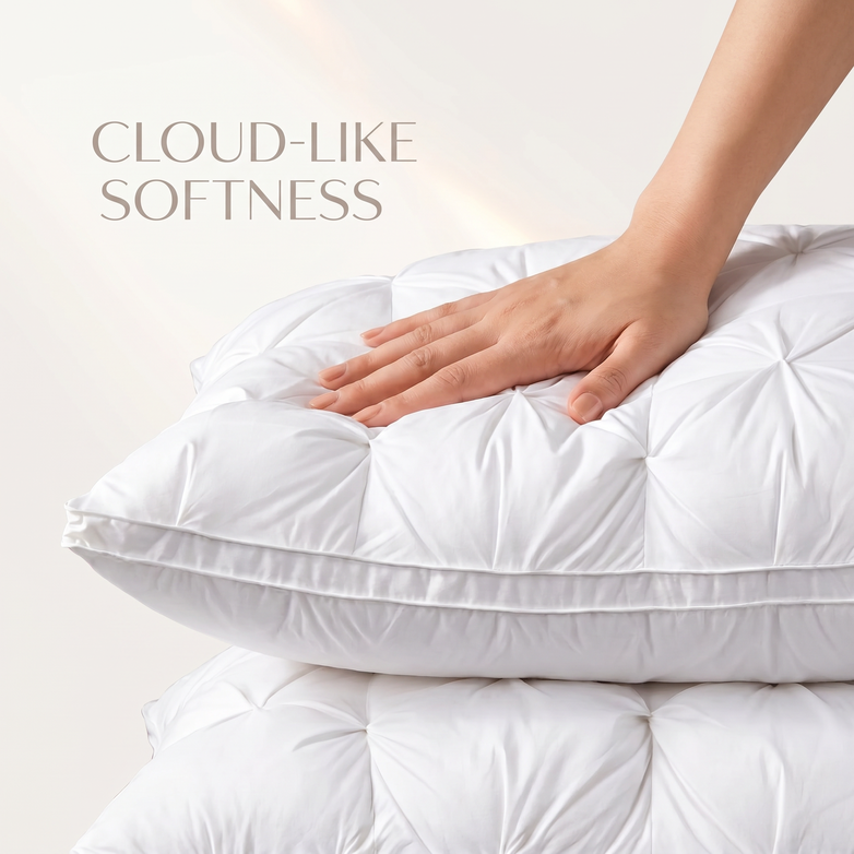 Luxury Duck Down Pillows - Experience Hotel Quality at Home