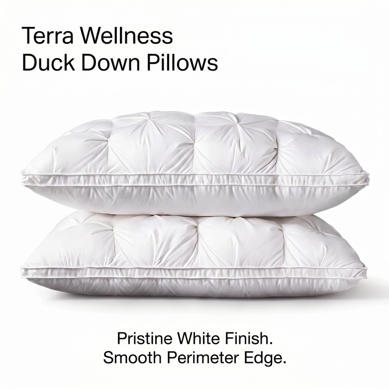 Luxury Duck Down Pillows - Experience Hotel Quality at Home
