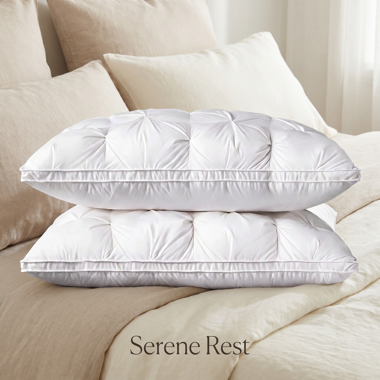 Luxury Duck Down Pillows - Experience Hotel Quality at Home