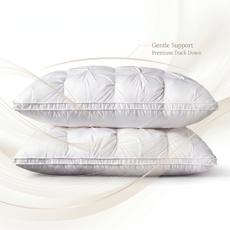 Luxury Duck Down Pillows - Experience Hotel Quality at Home