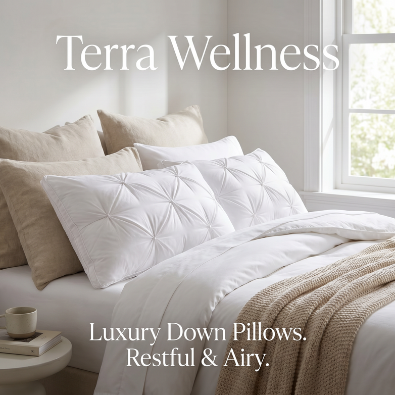 Luxury Duck Down Pillows - Experience Hotel Quality at Home