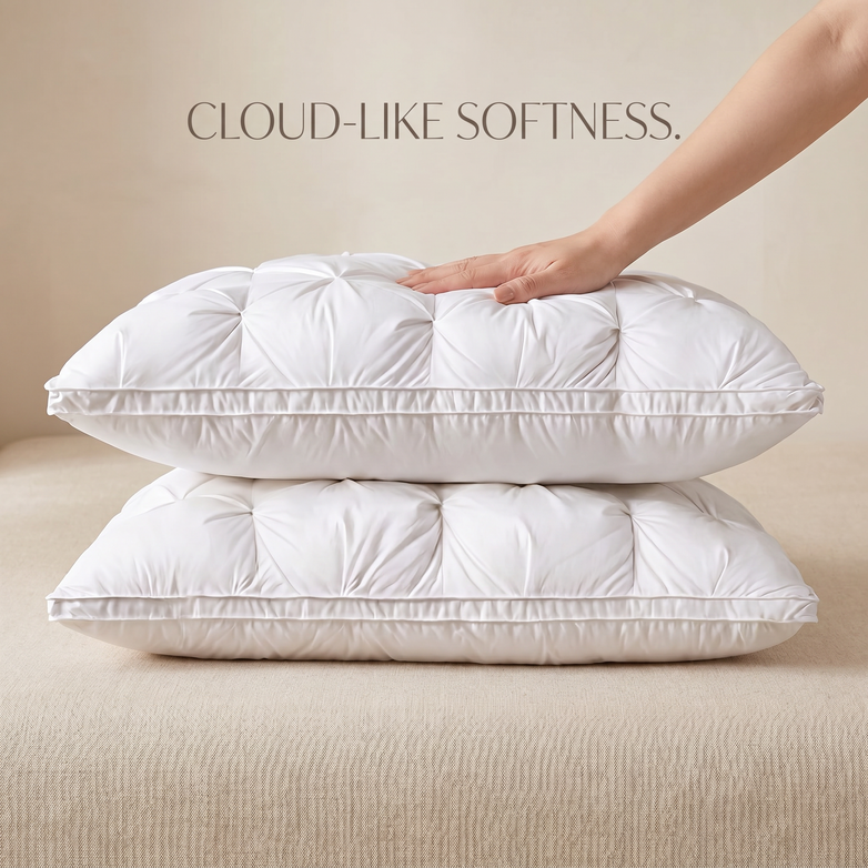 Luxury Duck Down Pillows - Experience Hotel Quality at Home