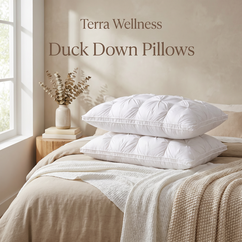 Luxury Duck Down Pillows - Experience Hotel Quality at Home