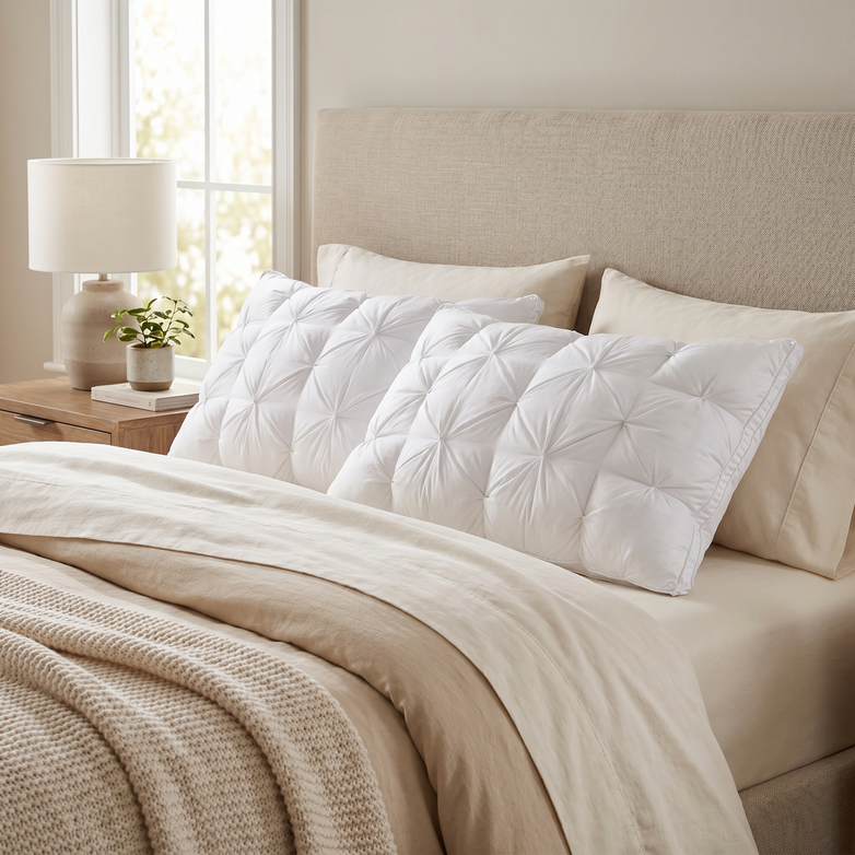 Luxury Duck Down Pillows - Experience Hotel Quality at Home