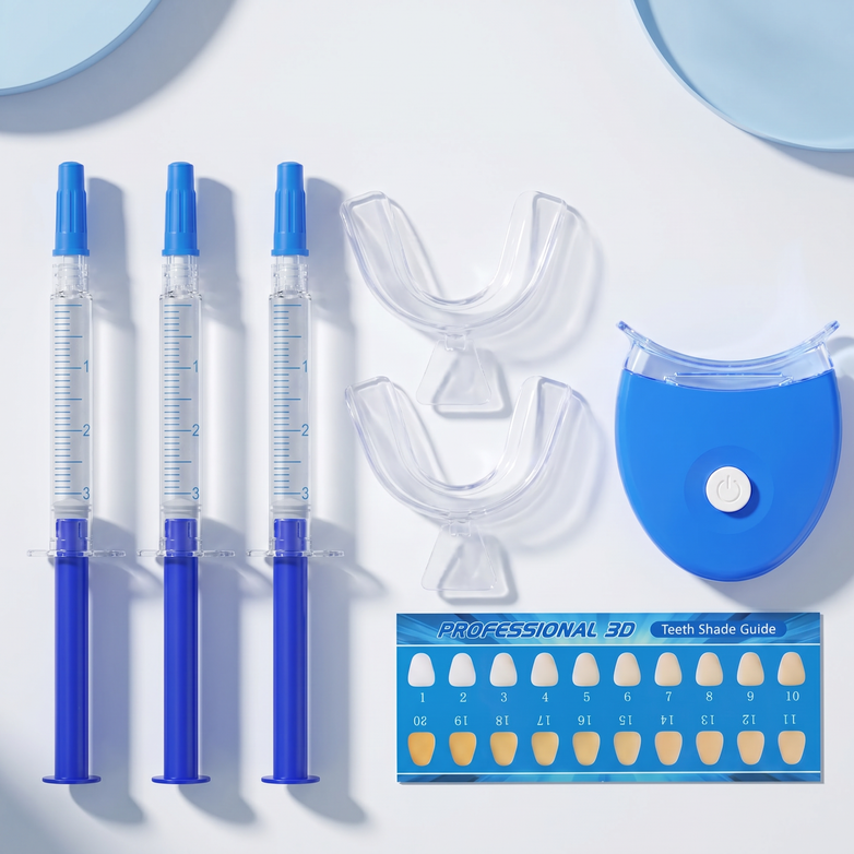 LED Teeth Whitening Kit - Erase Deep Stains, Boost Smile Radiance Fast