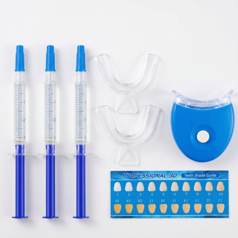 LED Teeth Whitening Kit - Erase Deep Stains, Boost Smile Radiance Fast